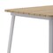 Flash Furniture 31.5 SQ Bar Top Table Brown Poly Top/Silver Frame JJ-T14619H-80-BRSL-GG - alternate 7